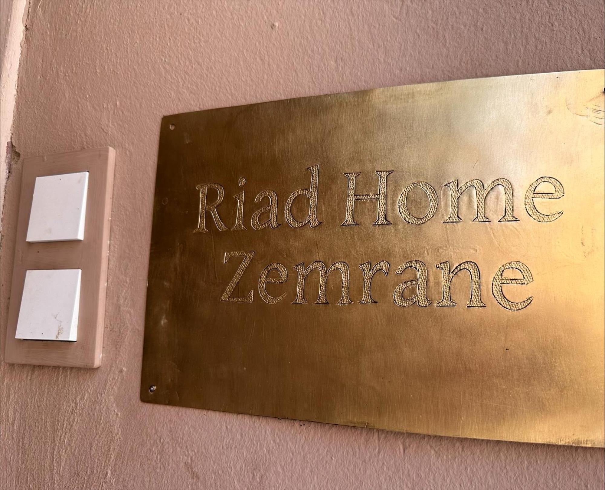 Riad Home Zemrane Marrakesh Ngoại thất bức ảnh